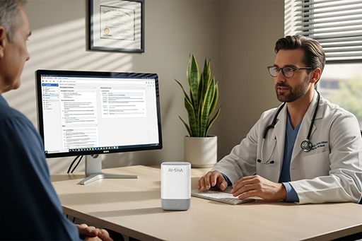 AI-SHA Transcription Interface